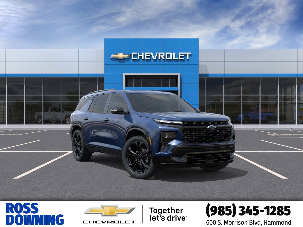 New 2027 Chevrolet Traverse RS w/ LPO, Floor Liner Package FWD image 1