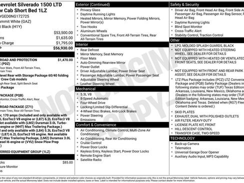 Used 2022 Chevrolet Silverado 1500 LTZ AWD/4WD image 3