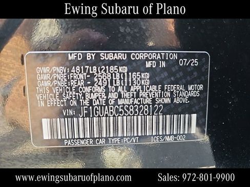 Used 2025 Subaru Impreza 2.0i image 29