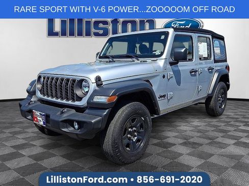 Used 2024 Jeep Wrangler Unlimited Sport AWD/4WD image 1