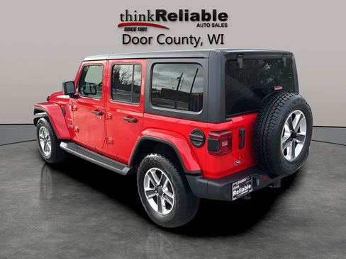 Used 2020 Jeep Wrangler Unlimited Sahara image 3