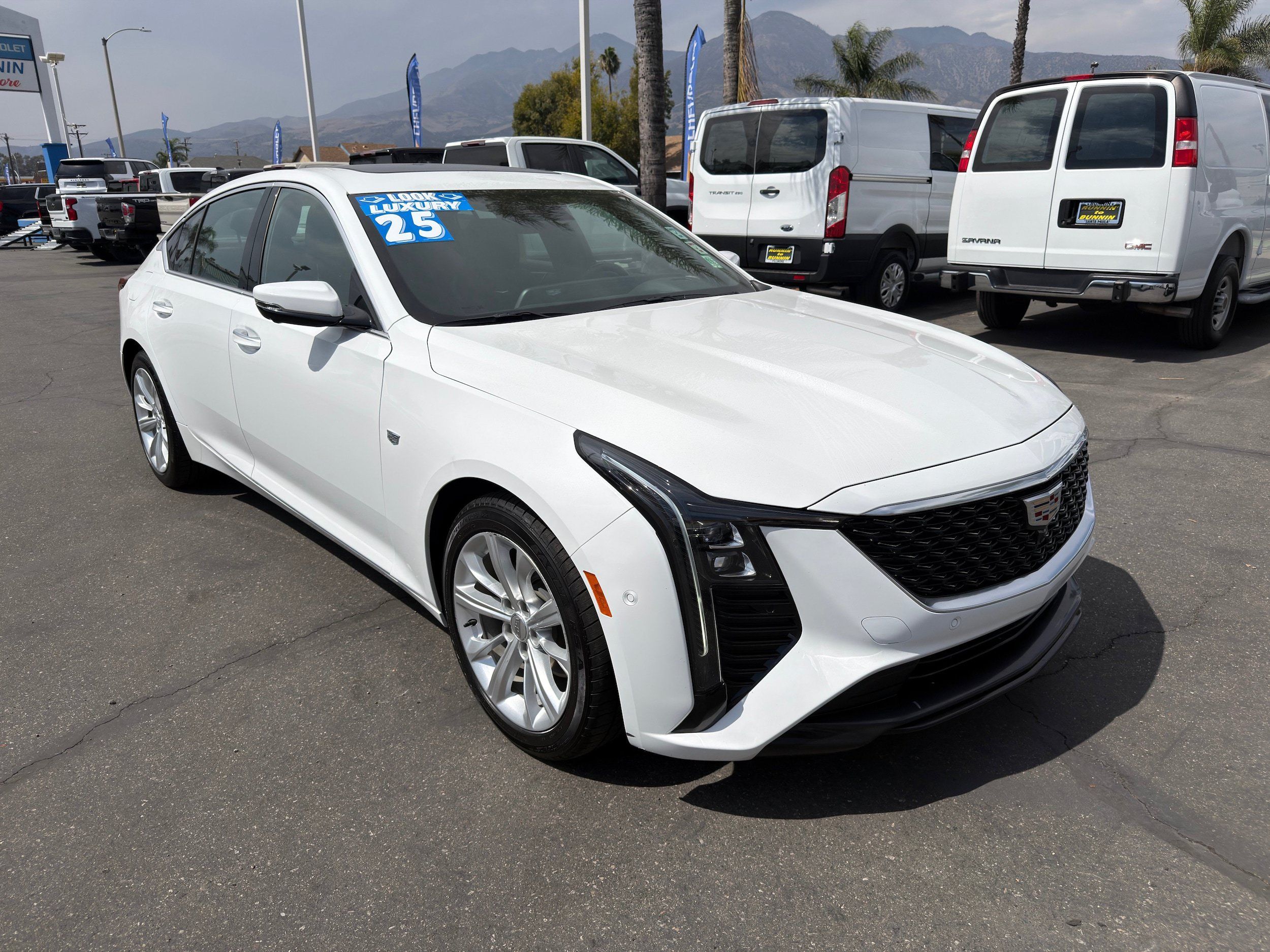 Used 2025 Cadillac CT5 Premium Luxury w/ Sun And Sound Package RWD image 2