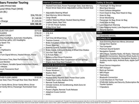 Certified 2023 Subaru Forester Touring AWD/4WD image 26