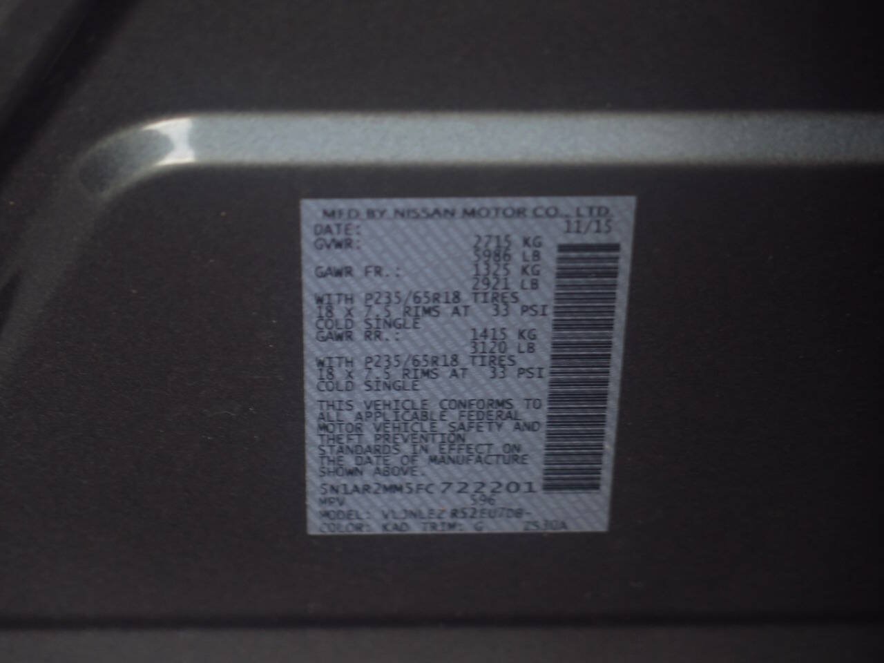 Used 2015 Nissan Pathfinder SV w/ Trailer Tow Package FWD image 37
