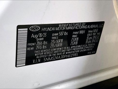 Certified 2023 Hyundai Santa Fe SEL image 17