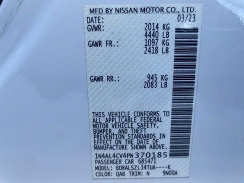 Used 2023 Nissan Altima 2.0 SR FWD image 35