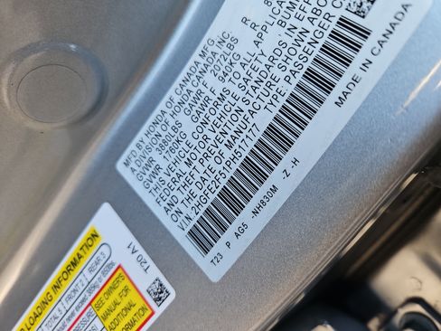 Certified 2023 Honda Civic Sport image 7