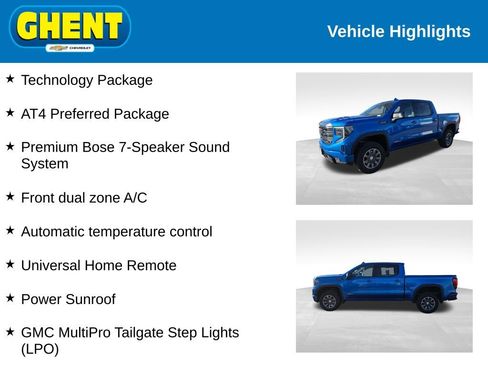 Used 2024 GMC Sierra 1500 AT4 w/ Technology Package image 2