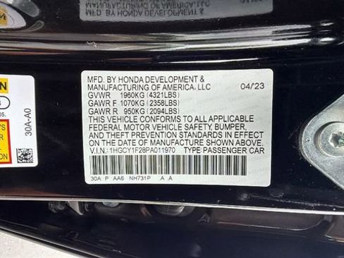Used 2023 Honda Accord LX image 32