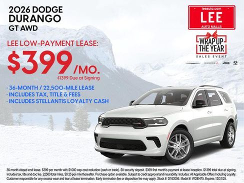 New 2026 Dodge Durango GT w/ Blacktop Package image 4