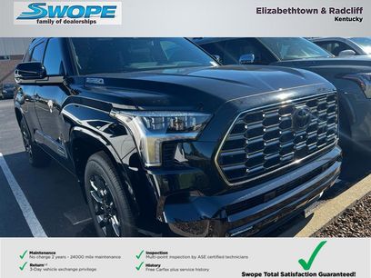 New 2026 Toyota Sequoia Platinum