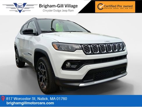Certified 2025 Jeep Compass Limited AWD/4WD image 1