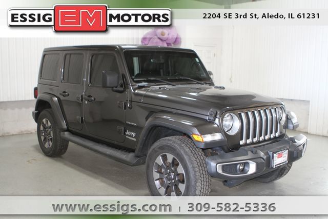 Used 2018 Jeep Wrangler Unlimited Sahara AWD/4WD image 1