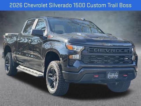 New 2026 Chevrolet Silverado 1500 Custom Trail Boss AWD/4WD image 1