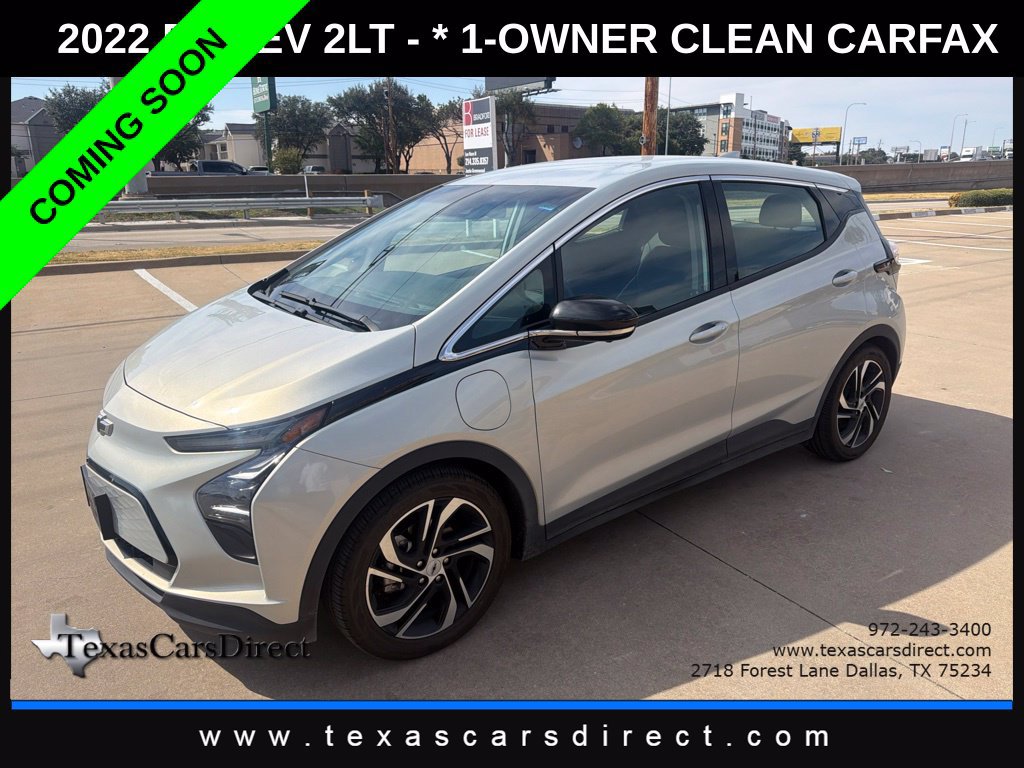 Used 2022 Chevrolet Bolt LT w/ Infotainment Package FWD image 1