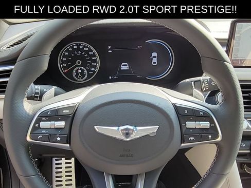 Used 2023 Genesis G70 2.0T w/ Sport Prestige Package RWD image 17