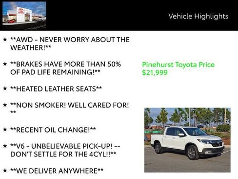 Used 2020 Honda Ridgeline RTL-E image 19