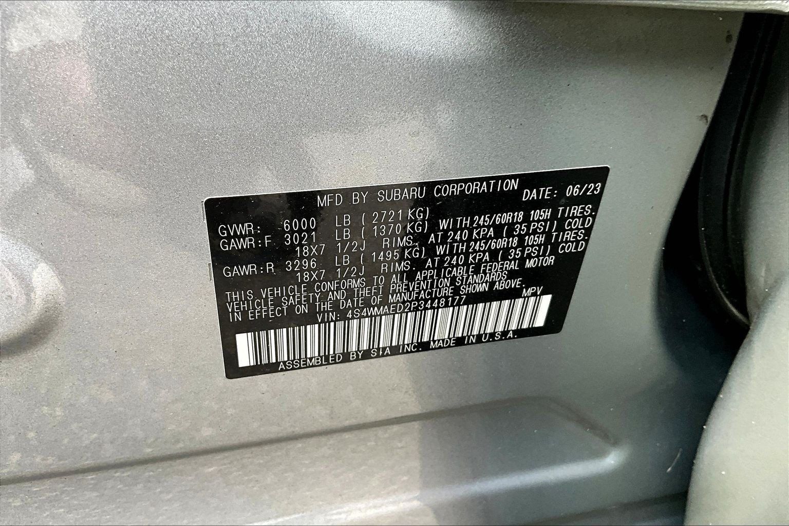 Used 2023 Subaru Ascent Premium w/ Convenience Package AWD/4WD image 18
