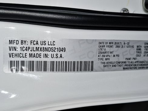 Used 2022 Jeep Cherokee Latitude Lux FWD image 56