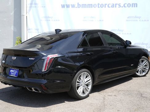 Used 2021 Cadillac CT4 V w/ Technology Package AWD/4WD image 3