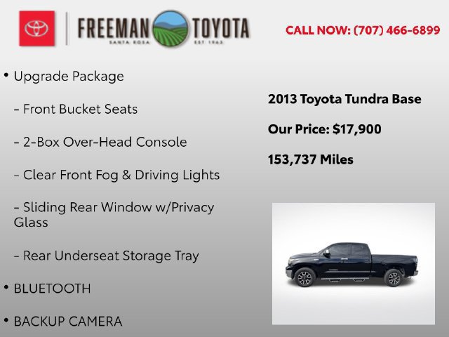 Used 2013 Toyota Tundra 2WD Double Cab w/ Upgrade Pkg image 9