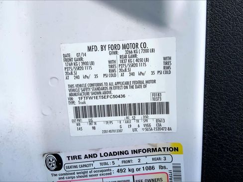 Used 2014 Ford F150 Platinum AWD/4WD image 35