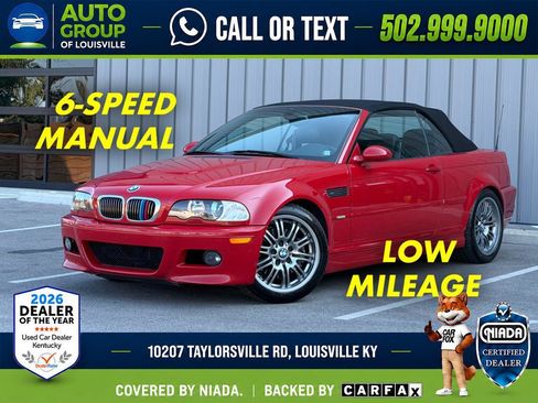 Used 2001 BMW M3 Convertible RWD image 1