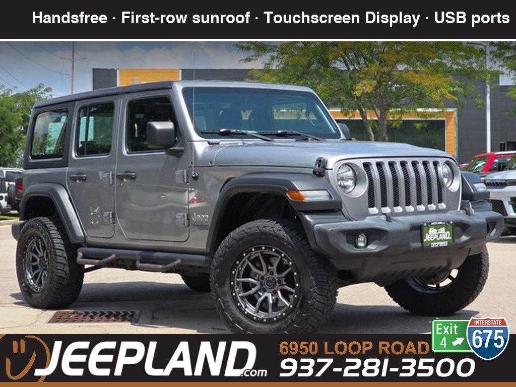Used 2020 Jeep Wrangler Unlimited Sport AWD/4WD image 1
