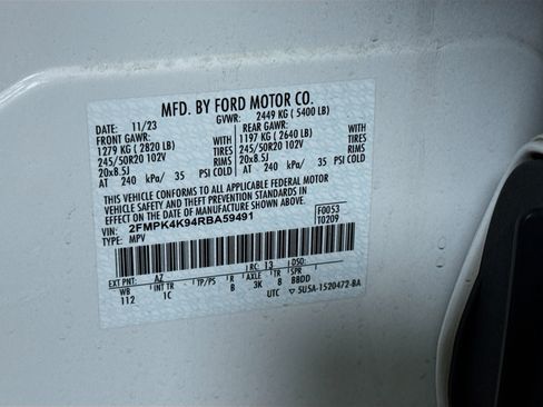Used 2024 Ford Edge Titanium w/ Titanium Elite Package AWD/4WD image 30