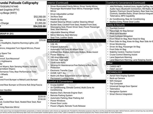 Certified 2024 Hyundai Palisade Calligraphy AWD/4WD image 38
