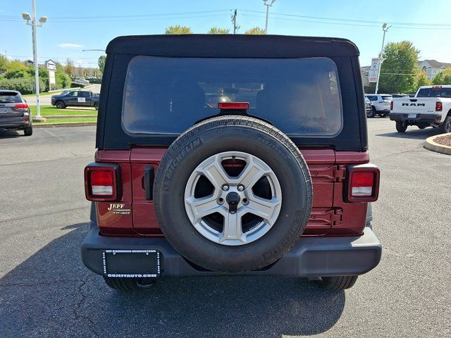 Certified 2021 Jeep Wrangler Unlimited Sport AWD/4WD image 7