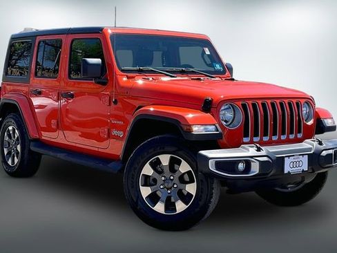 Used 2018 Jeep Wrangler Unlimited Sahara AWD/4WD image 1
