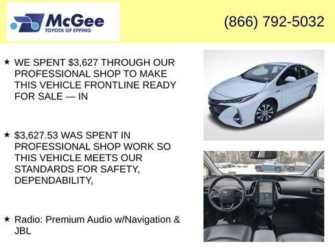 Certified 2022 Toyota Prius Prime Limited image 12