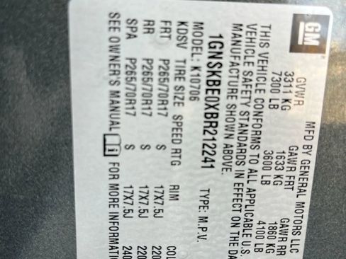 Used 2011 Chevrolet Tahoe LT w/ Luxury Package image 22