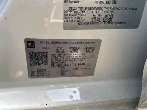 New 2026 Chevrolet Silverado 1500 LTZ w/ LTZ Premium Package image 13