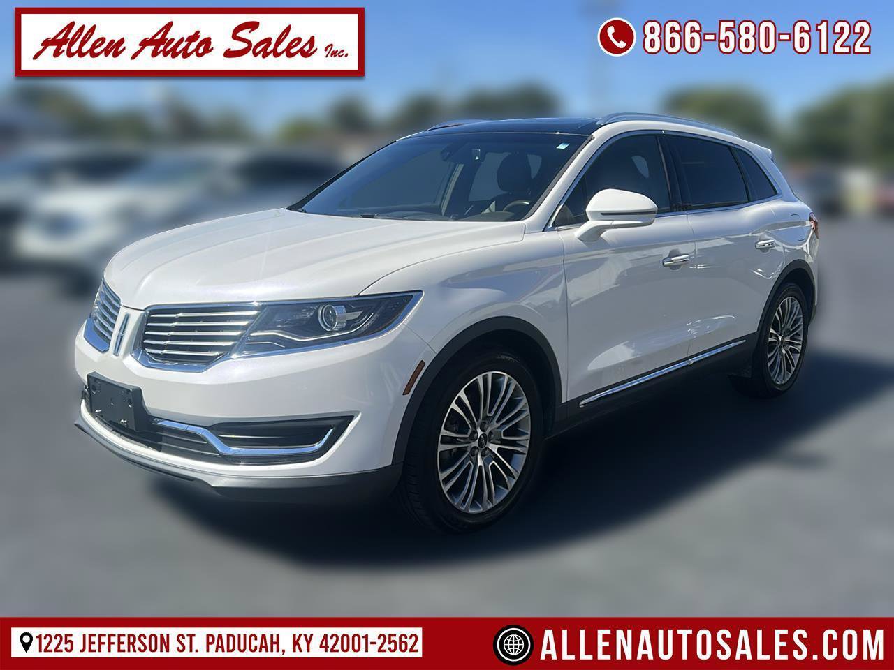 Used 2016 Lincoln MKX Reserve w/ Driver Assistance Package FWD image 1
