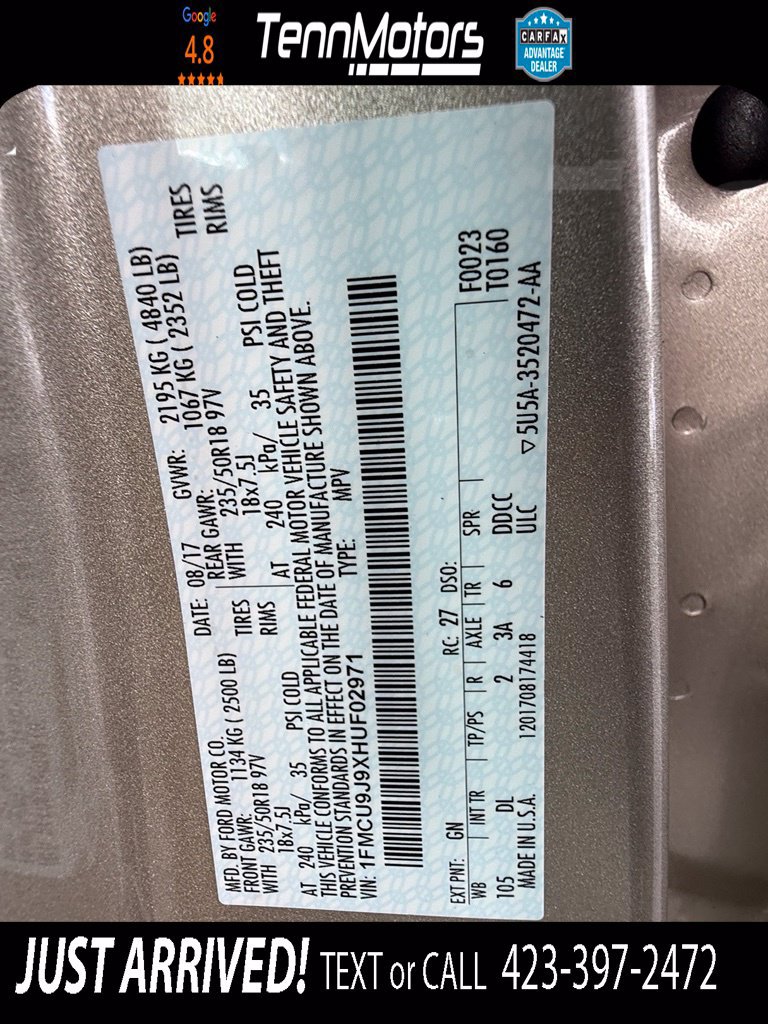 Used 2017 Ford Escape Titanium AWD/4WD image 27