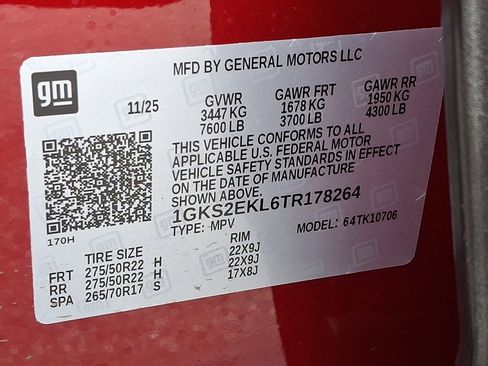 New 2026 GMC Yukon Denali Ultimate w/ LPO, Floor Liner Package image 11