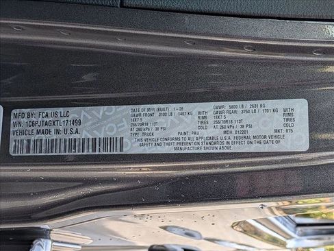 New 2026 Jeep Gladiator Sport image 18