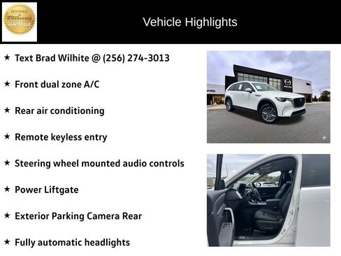 Certified 2026 MAZDA CX-90 3.3 Turbo w/ Select Package AWD/4WD image 7