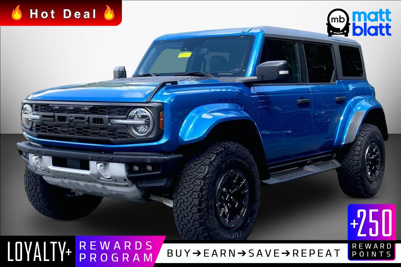 Used 2024 Ford Bronco Raptor AWD/4WD image 1