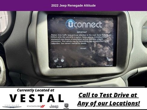 Used 2022 Jeep Renegade Altitude w/ Sun/Sound Group image 17