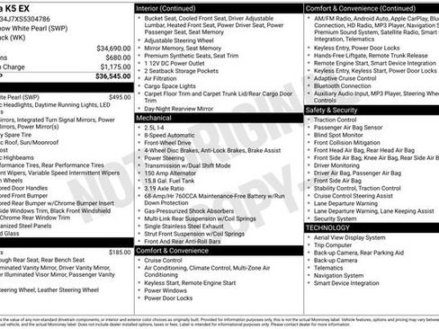 Used 2025 Kia K5 EX image 53