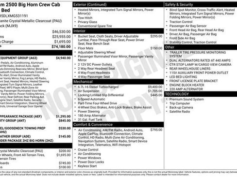 Used 2021 RAM 2500 Big Horn w/ Level 2 Equipment Group image 9