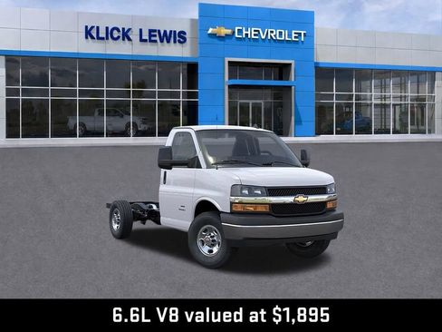 New 2026 Chevrolet Express 3500 w/ Power Convenience Package RWD image 1