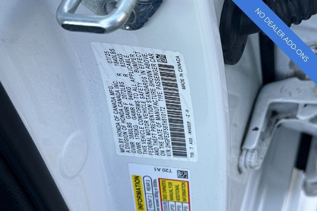 Certified 2026 Honda Civic Sport image 31