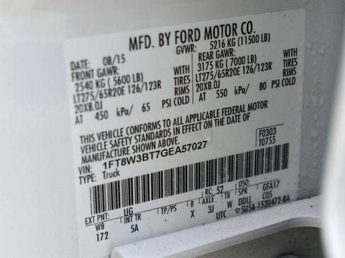 Used 2016 Ford F350 Lariat w/ Lariat Interior Package AWD/4WD image 46