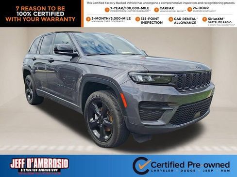 Certified 2024 Jeep Grand Cherokee Altitude AWD/4WD image 1