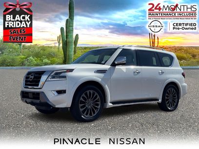 Certified 2024 Nissan Armada Platinum w/ Captain's Chairs Package