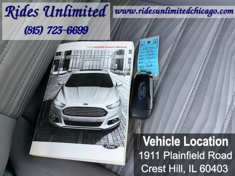 Used 2016 Ford Fusion S w/ Equipment Group 101A FWD image 31